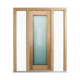 Single-Lite Glazed Timber Door 2340mm 40mm – Supplied & Installed