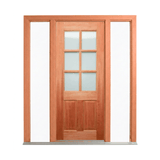 Six-Lite Glazed Timber Door 2040mm – Supplied & Installed