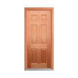 Six-Panel Timber Door 2040mm – Supplied & Installed