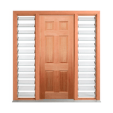 Six-Panel Timber Door 2040mm – Supplied & Installed
