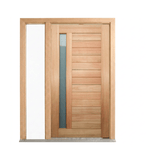 Solid Meranti Horizontal Glazed Door 2040mm – Pre-Hung