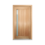 Solid Meranti Vertical Glazed Door 2040mm – Supplied & Installed