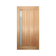 Solid Meranti Vertical Glazed Door WS Wide Style 2040 & 2340mm – Supplied & Installed - Just Doors QLD