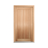 Solid Meranti Vertical Plank Door 2040mm – Supplied & Installed