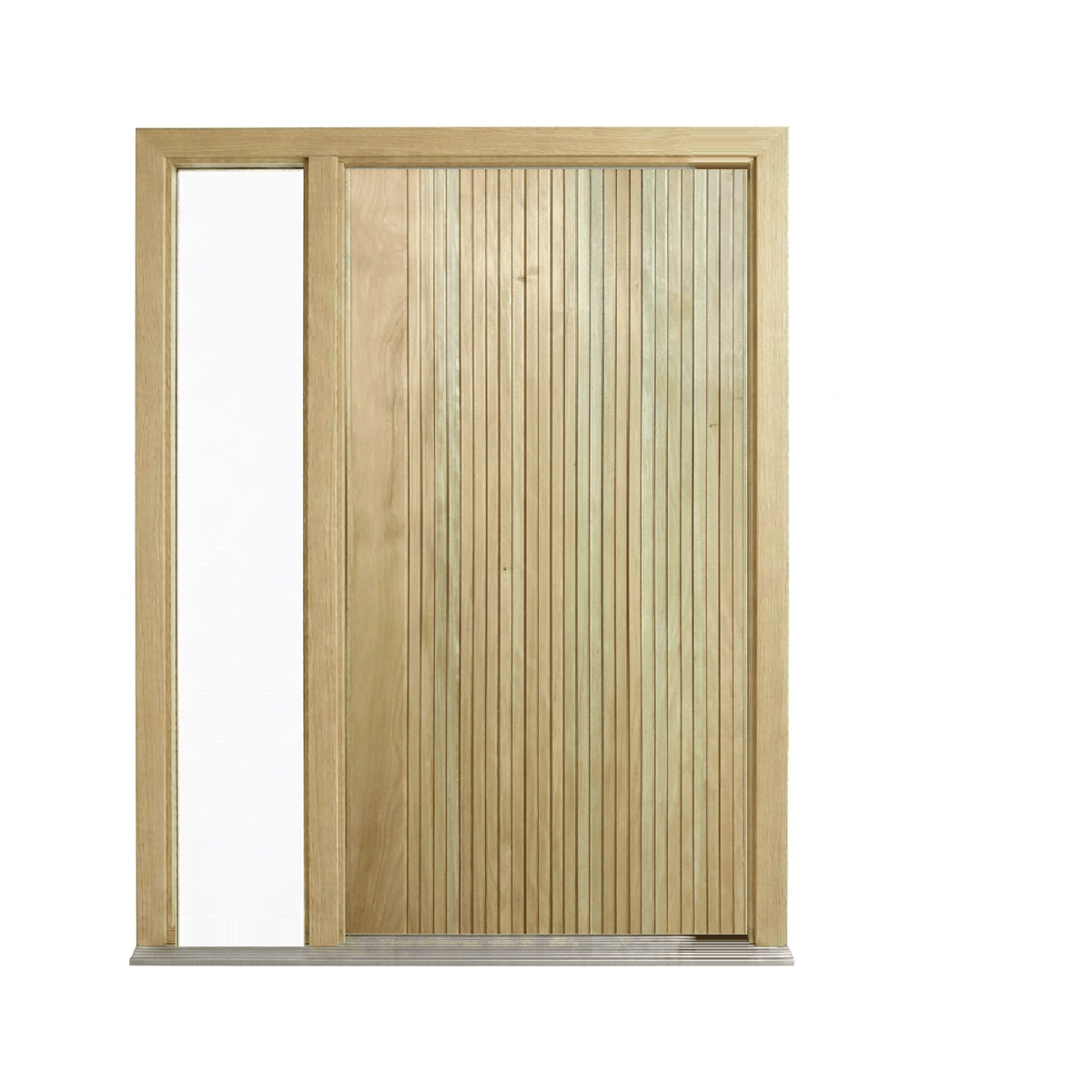 Solid Timber Cladding Plus Door 2040mm – Supplied & Installed
