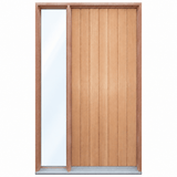 Solid Vertical Plank Pre hung options 2040/2340 - Just Doors QLD