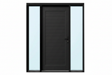 Strata 10TH Door in Double Sidelight Frame