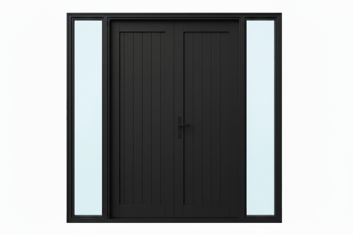 Strata 10TV Aluminium Pre Hung Door — 2040 Height - Just Doors QLD