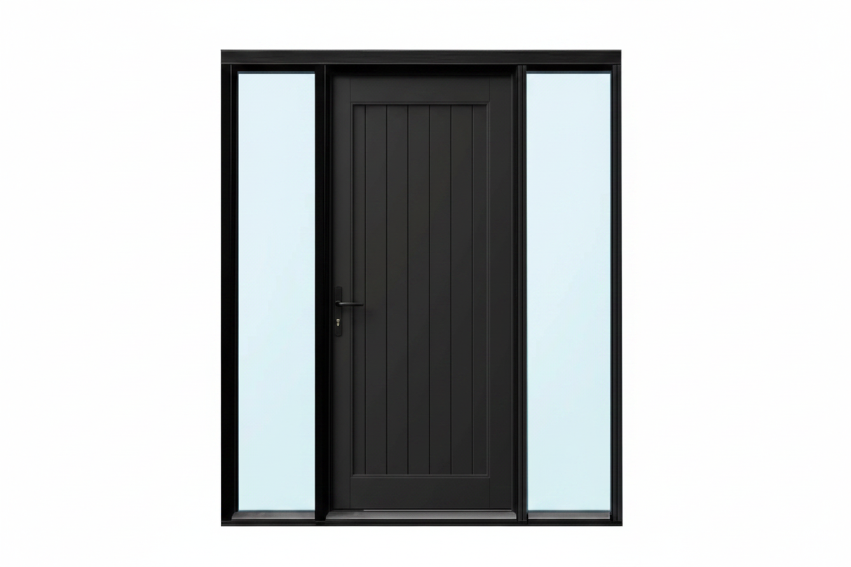 Strata 10TV Door in Double Sidelight Frame