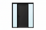 Strata 10TV Door in Double Sidelight Frame