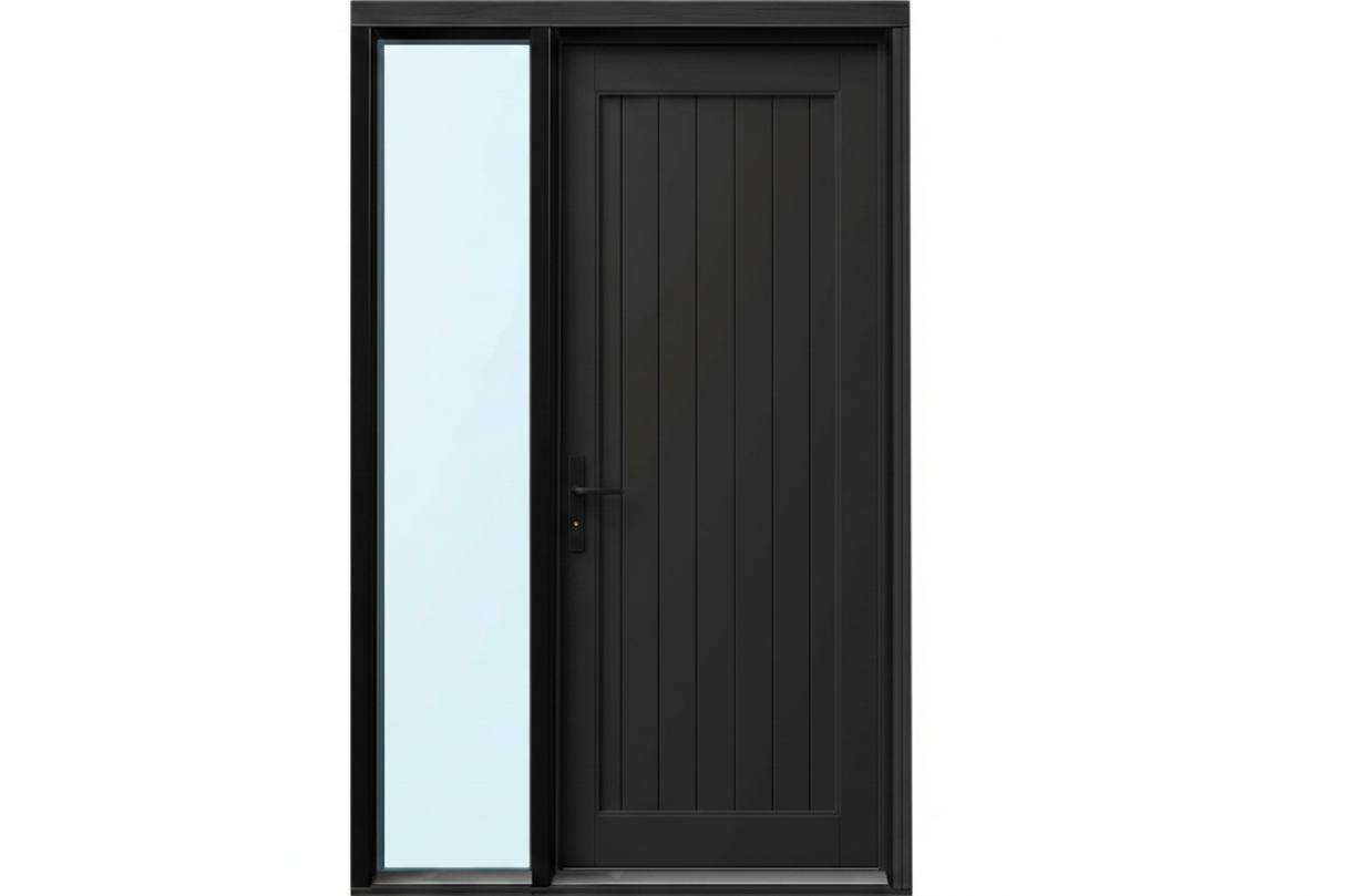 Strata 10TV Door in Single Sidelight Frame