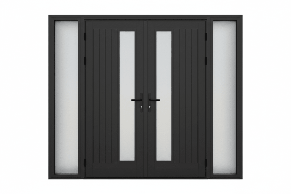 Strata 11T Aluminium Pre Hung Door — 2340 Height - Just Doors QLD