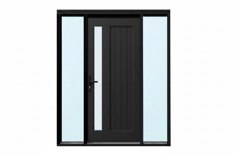 Strata 11T Door in Double Sidelight Frame