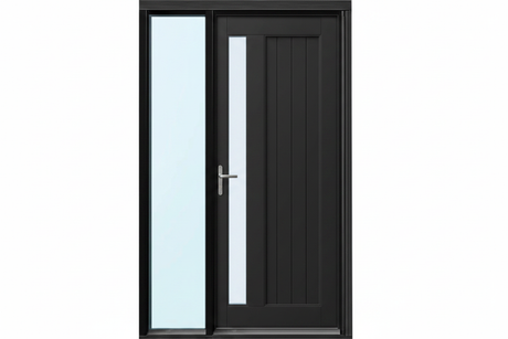 Strata 11T Door in Single Sidelight Frame