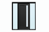 Strata 11TH Aluminium Pre Hung Door — 2340 Height - Just Doors QLD