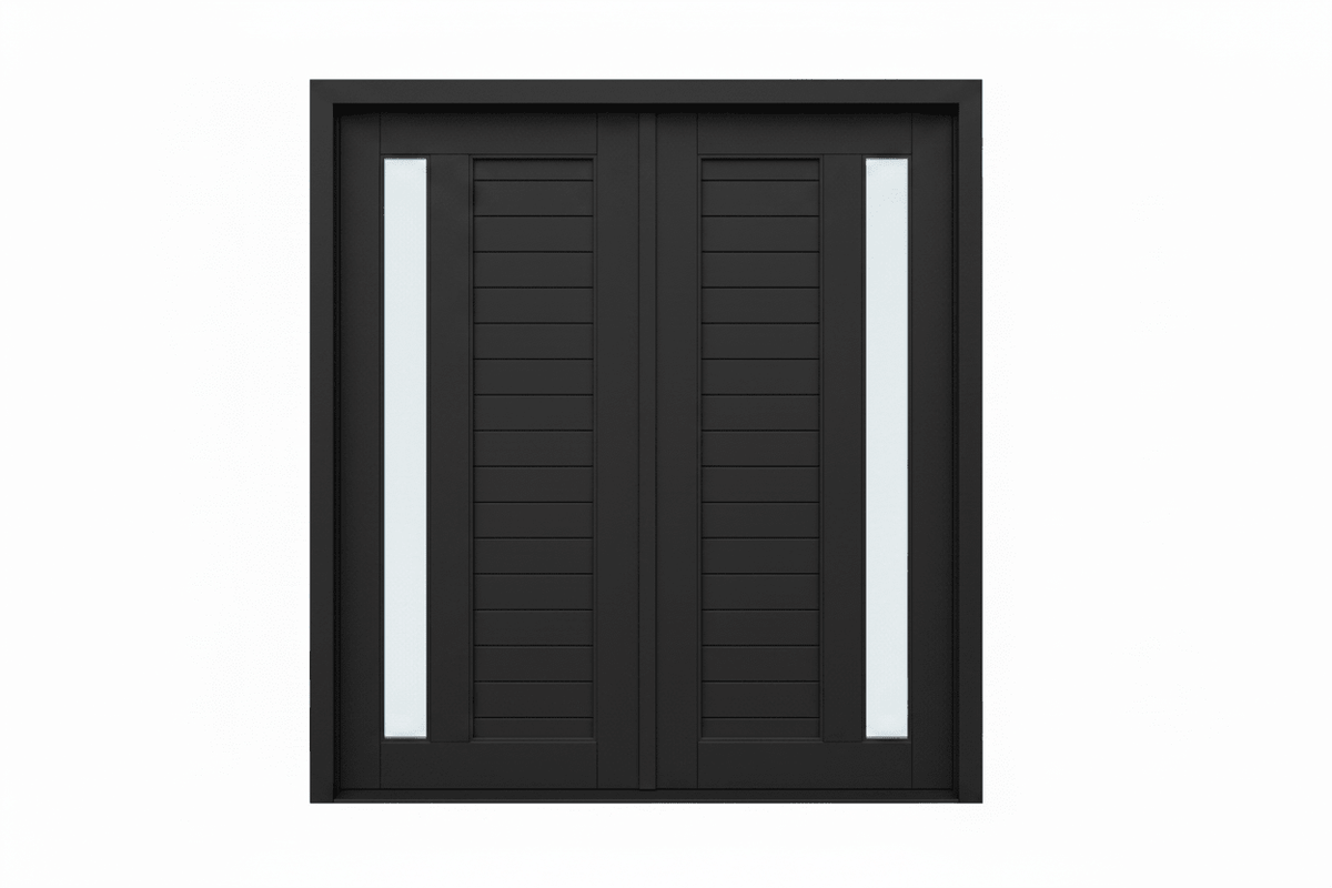Strata 11TH Aluminium Pre Hung Door — 2340 Height - Just Doors QLD