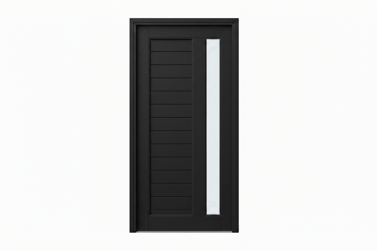Strata 11TH Aluminium Pre Hung Door — 2340 Height - Just Doors QLD