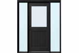 Strata 22T O/T Aluminium Pre Hung Door — 2340 Height - Just Doors QLD