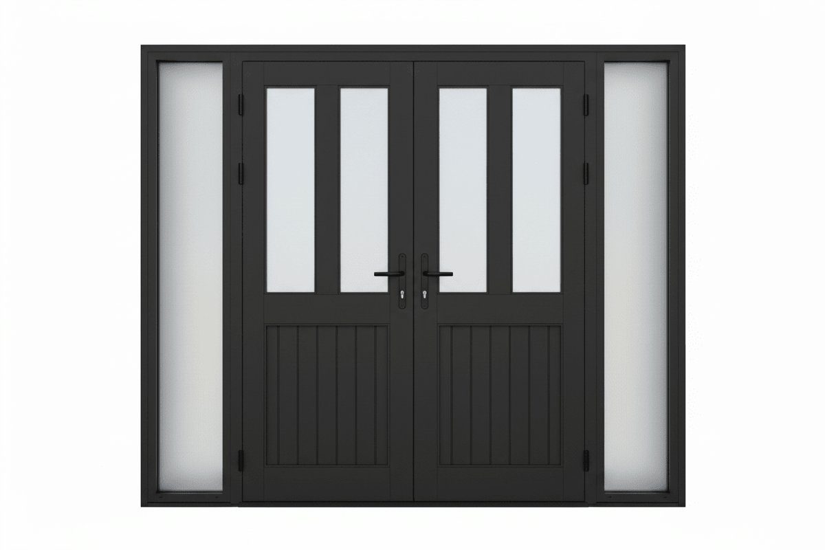 Strata 43T O/T Aluminium Pre Hung Door — 2340 Height - Just Doors QLD