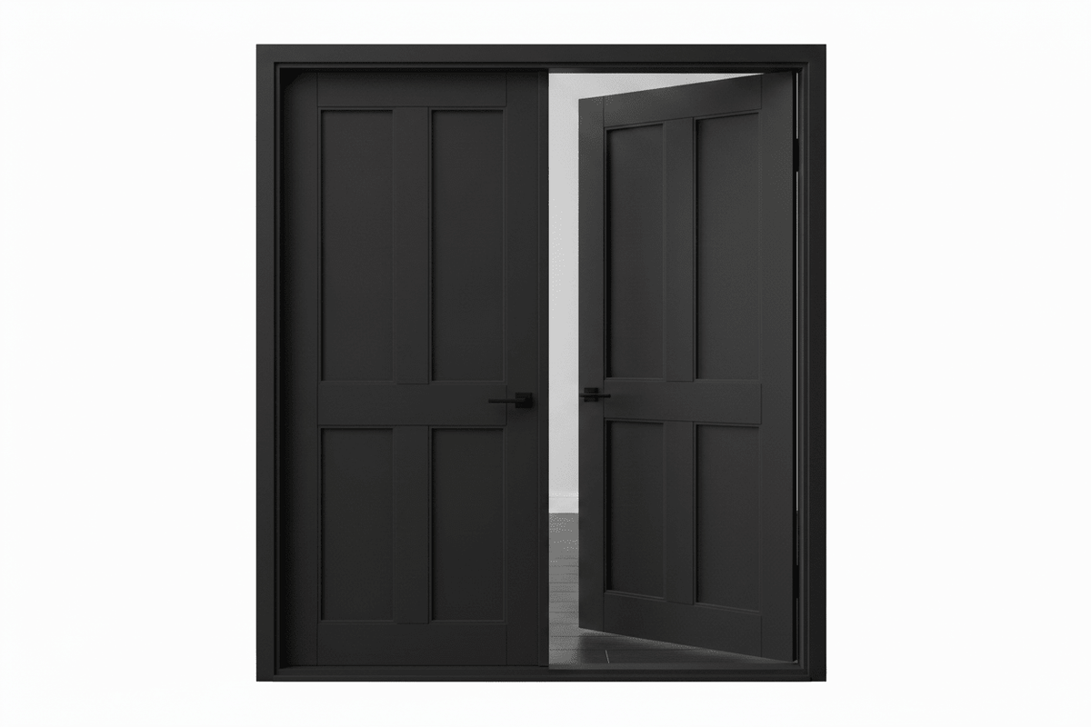 Strata 4P Aluminium Pre Hung Door — 2040 Height - Just Doors QLD