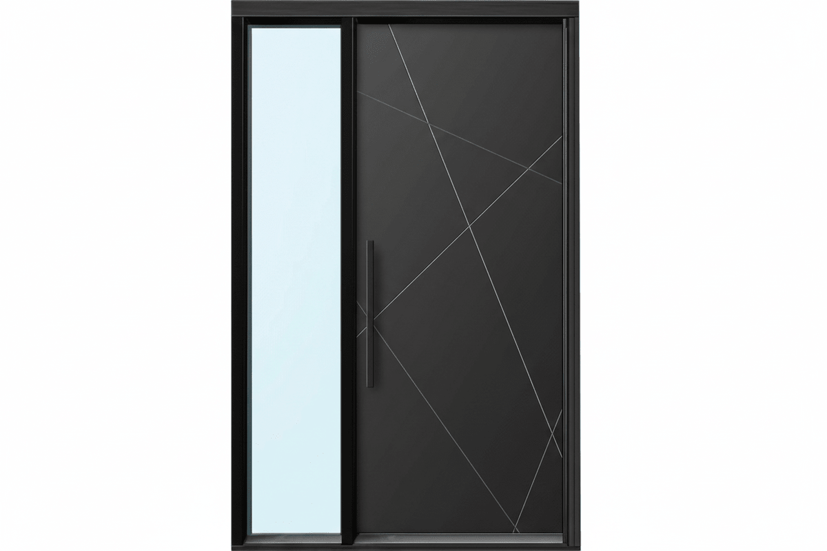 Strata SV4 Aluminium Pre Hung Door — 2340 Height - Just Doors QLD