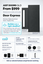 Strata TGV Aluminium Door – Supply Only – Door Express - Just Doors QLD