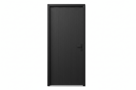 Strata VV50 Batten 25mm Aluminium Pre Hung Door — 2340 Height - Just Doors QLD