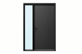 Strata VV50 Batten 25mm Aluminium Pre Hung Door — 2340 Height - Just Doors QLD