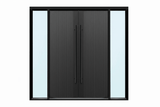 Strata VV51 Batten 25mm With Style Aluminium Pre Hung Door — 2340 Height - Just Doors QLD