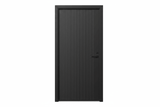 Strata VV51 Batten 25mm With Style Aluminium Pre Hung Door — 2340 Height - Just Doors QLD