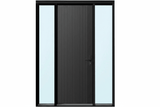 Strata VV51 Batten 25mm With Style Aluminium Pre Hung Door — 2340 Height - Just Doors QLD