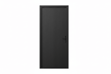 Strata VV52 Batten 40mm Aluminium Pre Hung Door — 2040 Height - Just Doors QLD