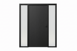 Strata VV52 Batten 40mm Aluminium Pre Hung Door — 2040 Height - Just Doors QLD