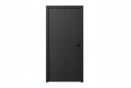 Strata VV53 Batten 40mm With Style Aluminium Pre Hung Door — 2340 Height - Just Doors QLD