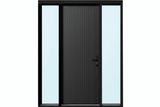 Strata VV53 Batten 40mm With Style Aluminium Pre Hung Door — 2340 Height - Just Doors QLD