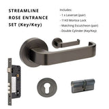 STREAMLINE - Graphite Nickel - Just Doors QLD