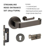 STREAMLINE - Graphite Nickel - Just Doors QLD