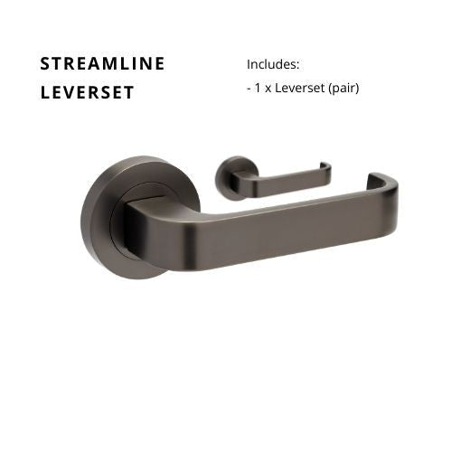 STREAMLINE - Graphite Nickel - Just Doors QLD