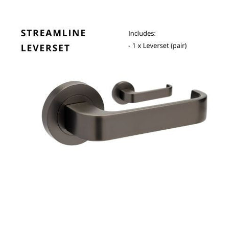 STREAMLINE - Graphite Nickel - Just Doors QLD