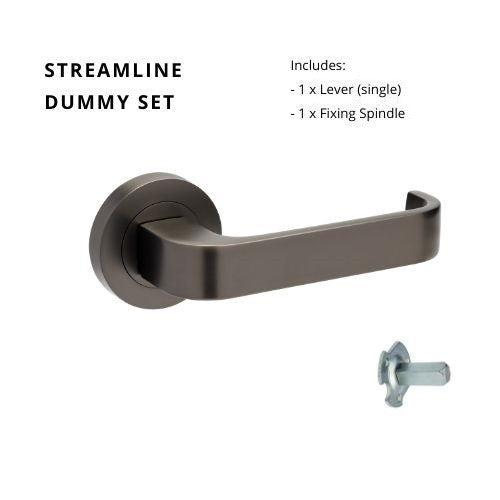 STREAMLINE - Graphite Nickel - Just Doors QLD