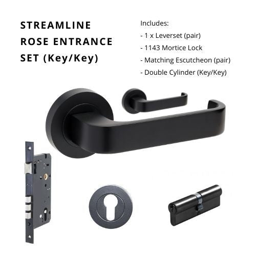 STREAMLINE - Matt Black - Just Doors QLD
