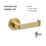 STREAMLINE - Satin Brass - Just Doors QLD