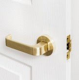 STREAMLINE - Satin Brass - Just Doors QLD