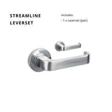 STREAMLINE - Satin Chrome - Just Doors QLD