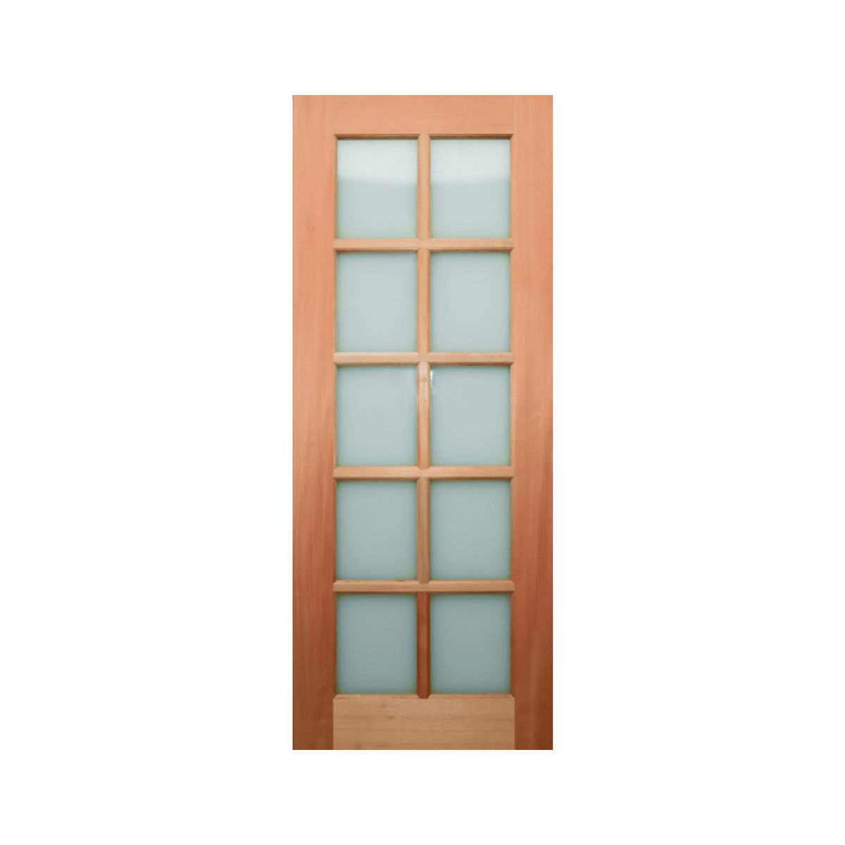 Ten-Lite Glazed Timber Door 2340mm – Pre-Hung