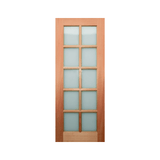 Ten-Lite Glazed Timber Door 2340mm – Pre-Hung