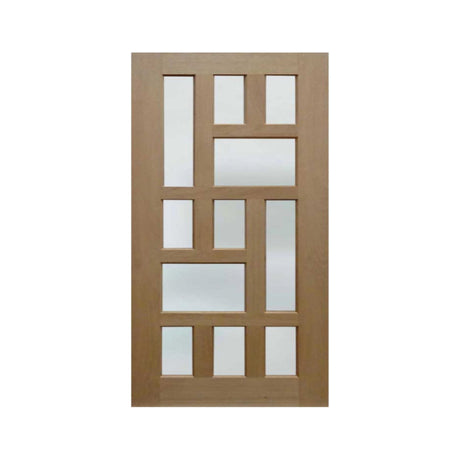 Tetris Solid Core Timber Door - Just Doors QLD