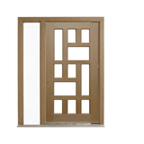Tetris Timber Glass Door – GD-TETRIS – WS Wide Style 2040mm – Pre-Hung