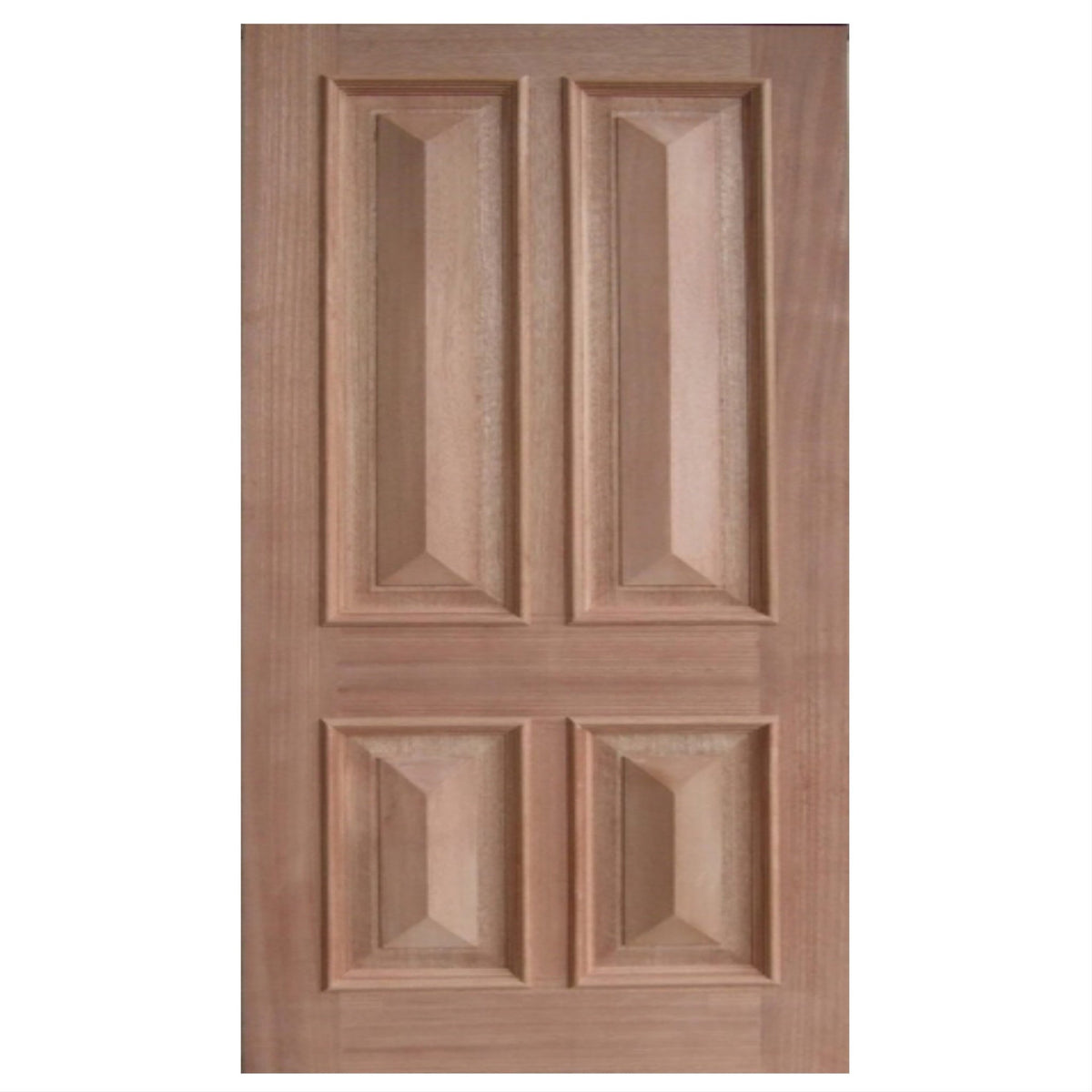 Traditional 4 Panel with Cricket Bat and Heavy Moulding - Just Doors QLD