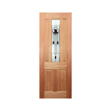 Traditional Panelled Glass Timber Door 2040mm – Supplied & Installed